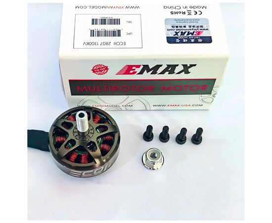 Двигатель для дрона Emax ECO II 2807А 1300KV (0101096071), изображение 6 Двигатель для дрона Emax ECO II 2807А 1300KV (0101096071), изображение 6