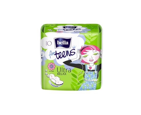 Гігієнічні прокладки Bella For Teens Ultra Relax 10 шт. (5900516302375)