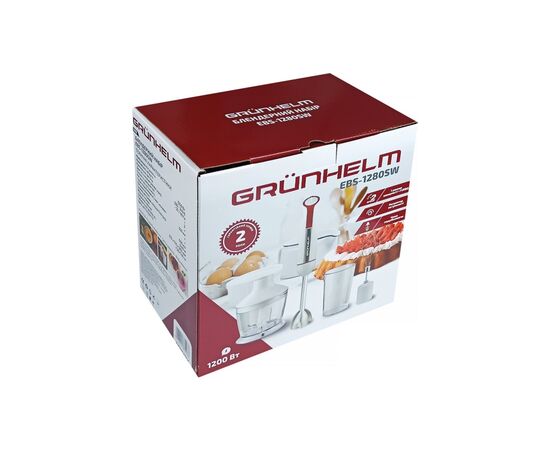 Блендер Grunhelm EBS-1280SW, изображение 4 Блендер Grunhelm EBS-1280SW, изображение 4