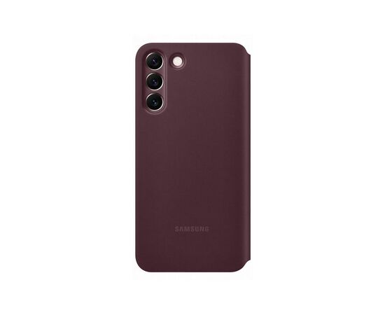 Чехол для мобильного телефона Samsung Smart Clear View Cover Galaxy S22 Plus Burgundy (EF-ZS906CEEGRU), изображение 2