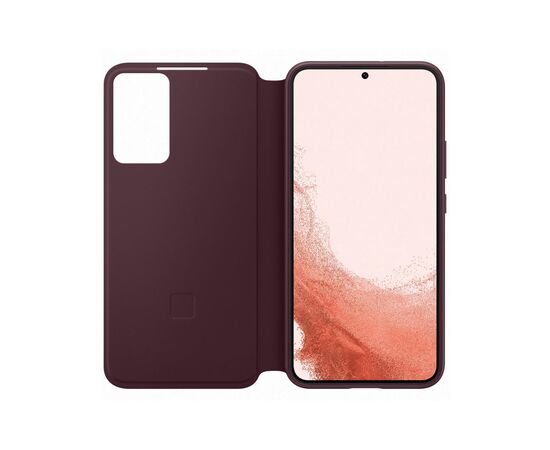 Чехол для мобильного телефона Samsung Smart Clear View Cover Galaxy S22 Plus Burgundy (EF-ZS906CEEGRU), изображение 3