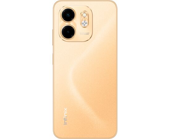 Мобільний телефон Infinix Smart 9 3/64Gb Sandstone Gold (4894947049941), зображення 3 Мобільний телефон Infinix Smart 9 3/64Gb Sandstone Gold (4894947049941), зображення 3