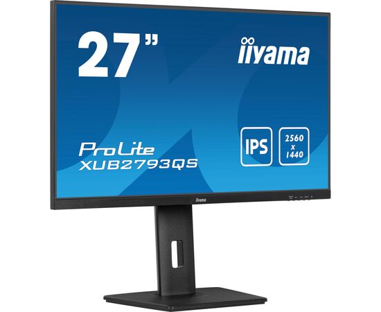 Монітор iiyama XUB2793QS-B6, зображення 3 Монітор iiyama XUB2793QS-B6, зображення 3