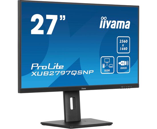 Монітор iiyama XUB2797QSNP-B1, зображення 4 Монітор iiyama XUB2797QSNP-B1, зображення 4