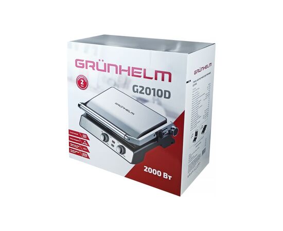 Электрогриль Grunhelm G2010D, изображение 6 Электрогриль Grunhelm G2010D, изображение 6