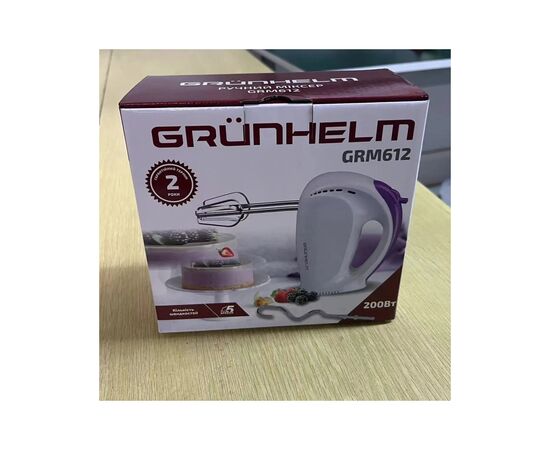 Миксер Grunhelm GRM612, изображение 2 Миксер Grunhelm GRM612, изображение 2