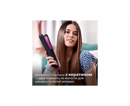 Выпрямитель для волос Philips BHS375/00, изображение 6 Выпрямитель для волос Philips BHS375/00, изображение 6