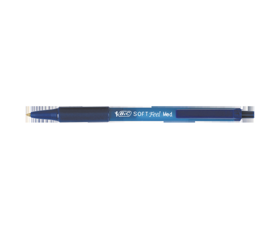 Ручка шариковая Bic Soft Feel Clic Grip, синяя (bc8373982)