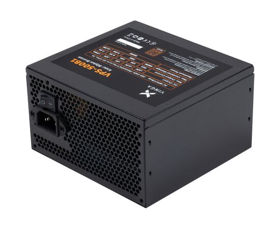 Блок питания Vinga 500W (VPS-500B1), изображение 2 Блок питания Vinga 500W (VPS-500B1), изображение 2
