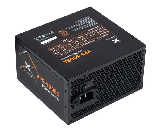 Блок питания Vinga 500W (VPS-500B1), изображение 5 Блок питания Vinga 500W (VPS-500B1), изображение 5