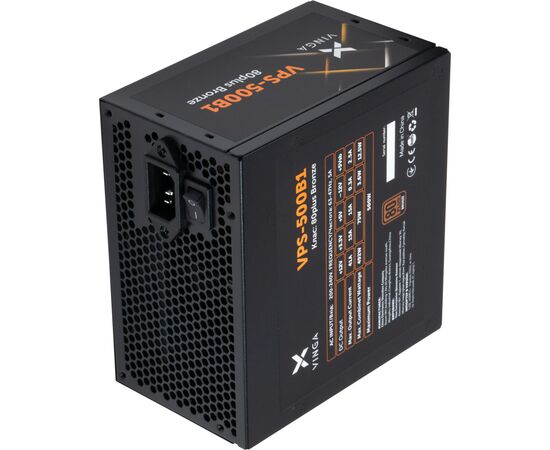Блок питания Vinga 500W (VPS-500B1), изображение 9 Блок питания Vinga 500W (VPS-500B1), изображение 9