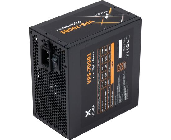Блок питания Vinga 700W (VPS-700B1), изображение 9 Блок питания Vinga 700W (VPS-700B1), изображение 9