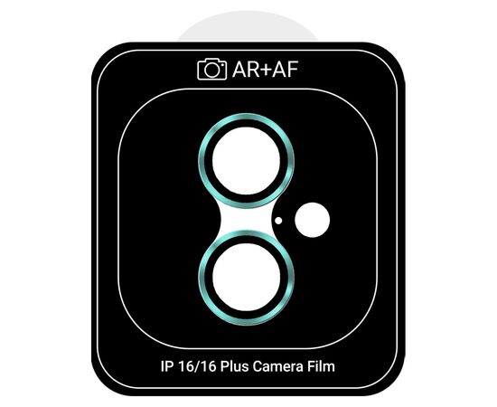 Стекло защитное Armorstandart for Camera Pro Apple iPhone 16/16 Plus Teal (ARM81426)