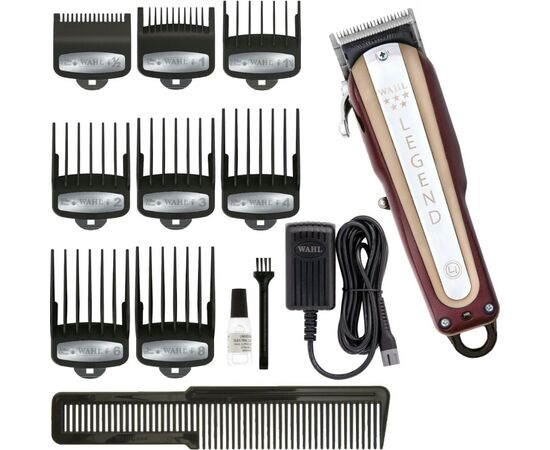 Машинка для стрижки Moser WAHL Legend Cordless (08594-016), изображение 6 Машинка для стрижки Moser WAHL Legend Cordless (08594-016), изображение 6