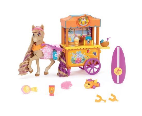 Игровой набор Wild Manes Пляжный отдых лошадки Бейли (723304), изображение 2 Игровой набор Wild Manes Пляжный отдых лошадки Бейли (723304), изображение 2
