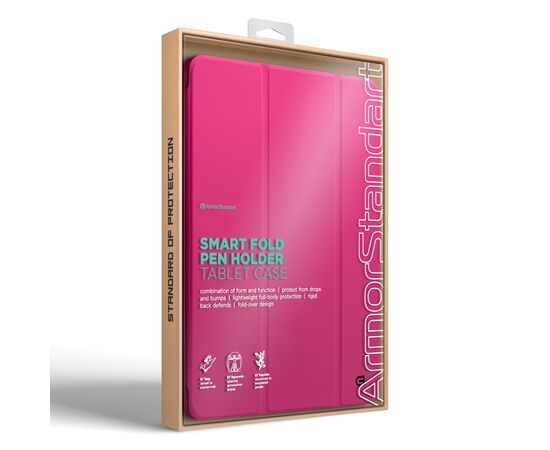 Чохол до планшета Armorstandart Smart Fold Pen Apple iPad Air 11 (2024) Rose Red (ARM78122), зображення 8 Чохол до планшета Armorstandart Smart Fold Pen Apple iPad Air 11 (2024) Rose Red (ARM78122), зображення 8