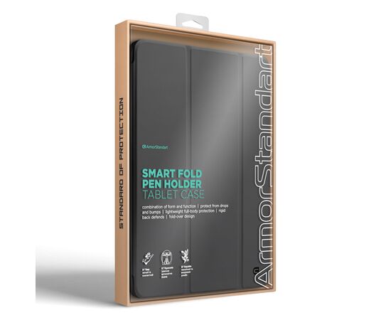 Чохол до планшета Armorstandart Smart Fold Pen Apple iPad Pro 11 (2024) Dark Grey (ARM78125), зображення 8 Чохол до планшета Armorstandart Smart Fold Pen Apple iPad Pro 11 (2024) Dark Grey (ARM78125), зображення 8