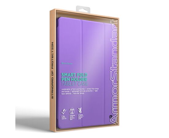 Чехол для планшета Armorstandart Smart Fold Pen Apple iPad Pro 11 (2024) Light Purple (ARM78128), изображение 8 Чехол для планшета Armorstandart Smart Fold Pen Apple iPad Pro 11 (2024) Light Purple (ARM78128), изображение 8