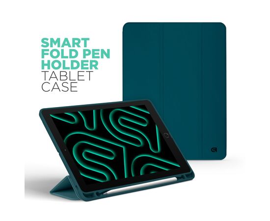 Чохол до планшета Armorstandart Smart Fold Pen Apple iPad Pro 11 (2024) Pine Green (ARM78129), зображення 3 Чохол до планшета Armorstandart Smart Fold Pen Apple iPad Pro 11 (2024) Pine Green (ARM78129), зображення 3