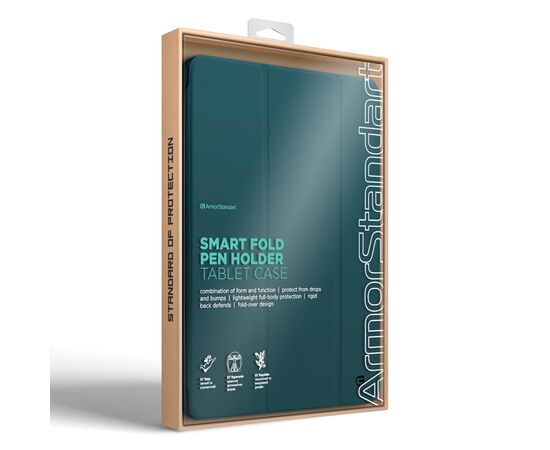 Чохол до планшета Armorstandart Smart Fold Pen Apple iPad Pro 11 (2024) Pine Green (ARM78129), зображення 8 Чохол до планшета Armorstandart Smart Fold Pen Apple iPad Pro 11 (2024) Pine Green (ARM78129), зображення 8