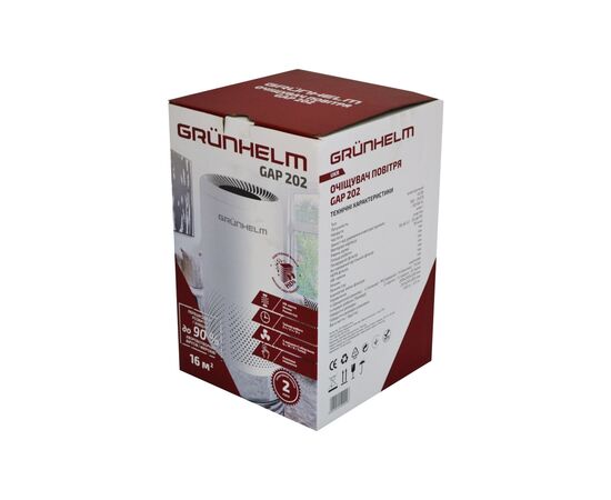 Воздухоочиститель Grunhelm GAP 202, изображение 8 Воздухоочиститель Grunhelm GAP 202, изображение 8