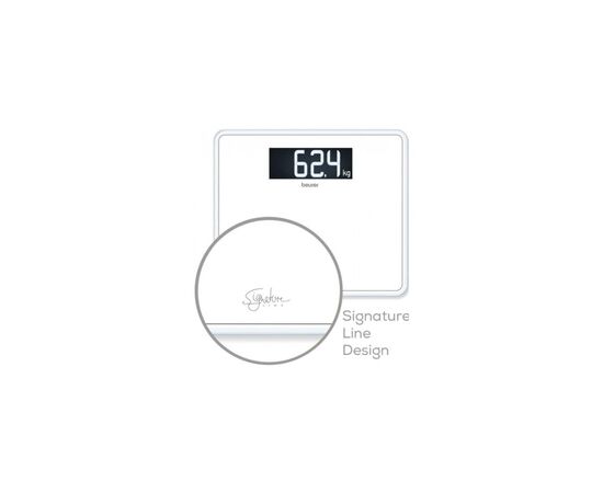 Весы напольные Beurer GS_410_SIGNATURE_LINE_WH, изображение 5 Весы напольные Beurer GS_410_SIGNATURE_LINE_WH, изображение 5