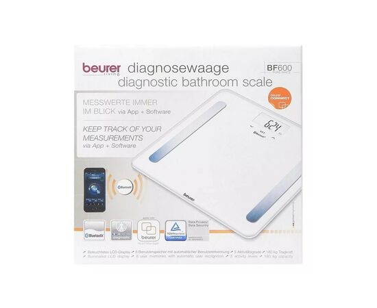 Весы напольные Beurer BF_600_PURE_WHITE, изображение 12 Весы напольные Beurer BF_600_PURE_WHITE, изображение 12