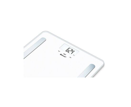 Весы напольные Beurer BF_600_PURE_WHITE, изображение 3 Весы напольные Beurer BF_600_PURE_WHITE, изображение 3