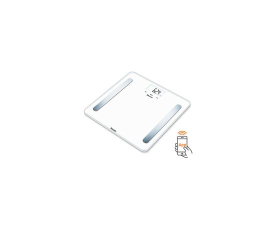 Весы напольные Beurer BF_600_PURE_WHITE, изображение 6 Весы напольные Beurer BF_600_PURE_WHITE, изображение 6