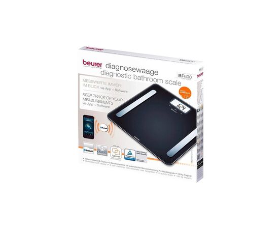 Весы напольные Beurer BF_600_PURE_BLACK, изображение 8 Весы напольные Beurer BF_600_PURE_BLACK, изображение 8