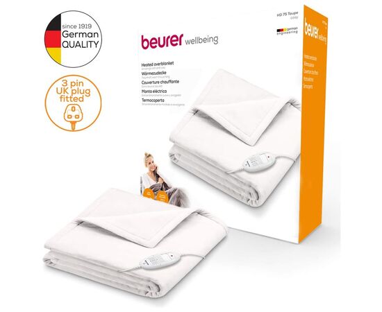 Электрическая простыня Beurer HD_75_WHITE, изображение 10 Электрическая простыня Beurer HD_75_WHITE, изображение 10