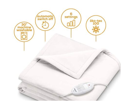 Электрическая простыня Beurer HD_75_WHITE, изображение 3 Электрическая простыня Beurer HD_75_WHITE, изображение 3