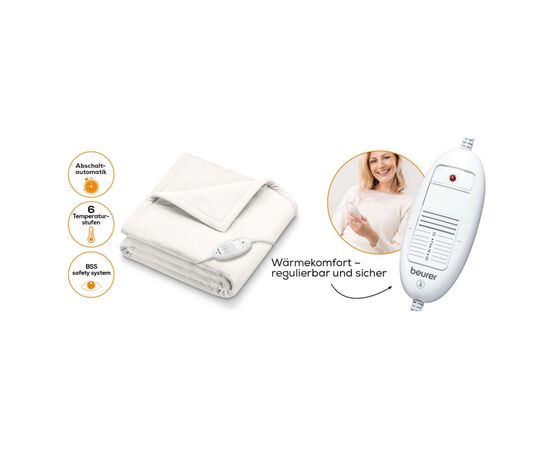 Электрическая простыня Beurer HD_75_WHITE, изображение 4 Электрическая простыня Beurer HD_75_WHITE, изображение 4