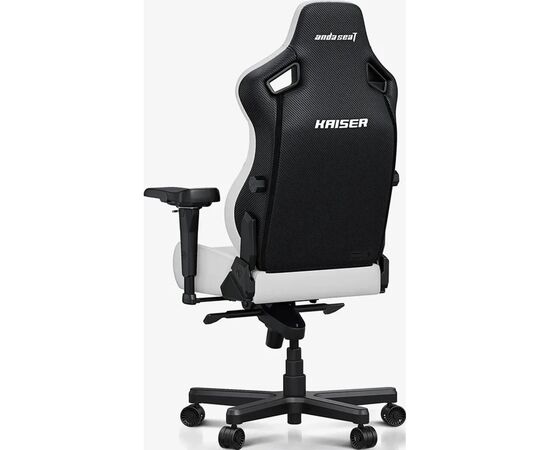 Кресло игровое Anda Seat Kaiser 4 Size XL White (AD12YDDC-XLL-20-W-PV/C), изображение 6 Кресло игровое Anda Seat Kaiser 4 Size XL White (AD12YDDC-XLL-20-W-PV/C), изображение 6