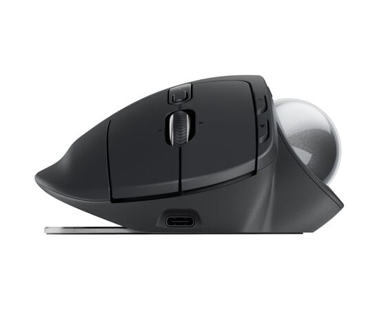 Мишка Logitech MX Ergo S Bluetooth Graphite (910-007260), зображення 4 Мишка Logitech MX Ergo S Bluetooth Graphite (910-007260), зображення 4