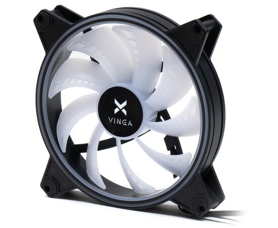 Кулер для корпуса Vinga RGB fan-11, изображение 2 Кулер для корпуса Vinga RGB fan-11, изображение 2