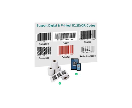 Сканер штрих-кода UKRMARK X9003 USB (900343), изображение 3 Сканер штрих-кода UKRMARK X9003 USB (900343), изображение 3