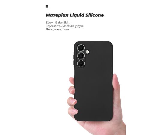 Чехол для мобильного телефона Armorstandart ICON Samsung A16 4G (A165) Camera cover Black (ARM80130), изображение 7