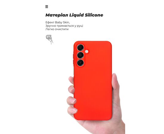 Чехол для мобильного телефона Armorstandart ICON Samsung A16 4G (A165) Camera cover Red (ARM80132), изображение 7