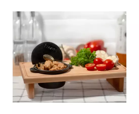 Кастрюля Brizoll HoReCa чавунна з підставкою 0.3 л (H03-D), изображение 4 Кастрюля Brizoll HoReCa чавунна з підставкою 0.3 л (H03-D), изображение 4