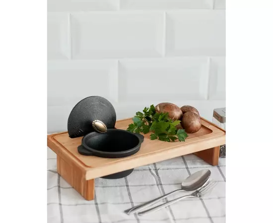 Кастрюля Brizoll HoReCa чавунна з підставкою 0.3 л (H03-D), изображение 5 Кастрюля Brizoll HoReCa чавунна з підставкою 0.3 л (H03-D), изображение 5