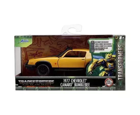 Машина Jada металлическая Трансформеры. Бамблби, Шевроле Камаро (1977), 1:32 (253112008), изображение 11 Машина Jada металлическая Трансформеры. Бамблби, Шевроле Камаро (1977), 1:32 (253112008), изображение 11