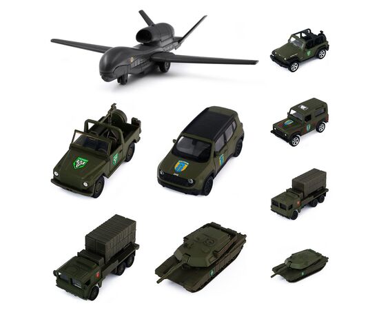 Спецтехніка TechnoDrive серії Шеврони Героїв - Танк - 1 ОТБр (250332W2), зображення 3 Спецтехніка TechnoDrive серії Шеврони Героїв - Танк - 1 ОТБр (250332W2), зображення 3