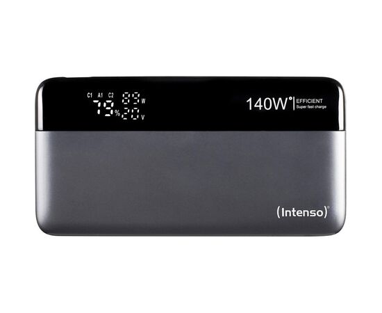 Батарея универсальная Intenso HE25000 25000mAh PD/3.1/140W + cable with a built-in E-marker chip (7350060), изображение 2 Батарея универсальная Intenso HE25000 25000mAh PD/3.1/140W + cable with a built-in E-marker chip (7350060), изображение 2