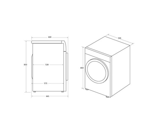 Сушильная машина Haier HD90-A3939R-S, изображение 10 Сушильная машина Haier HD90-A3939R-S, изображение 10