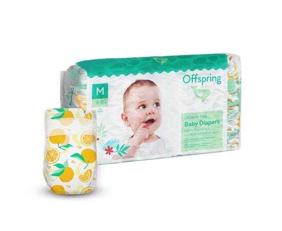 Подгузники Offspring Tangy Orange Размер M 6-10 кг 42 шт (DP-OI-FAT-M42P-TGYORN)
