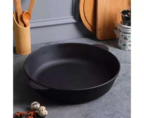 Сковорода Brizoll Monolith чавунна 240х60 мм (M2460U), зображення 7