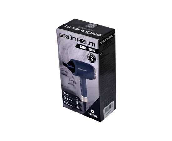 Фен Grunhelm GHD-596G, изображение 3 Фен Grunhelm GHD-596G, изображение 3