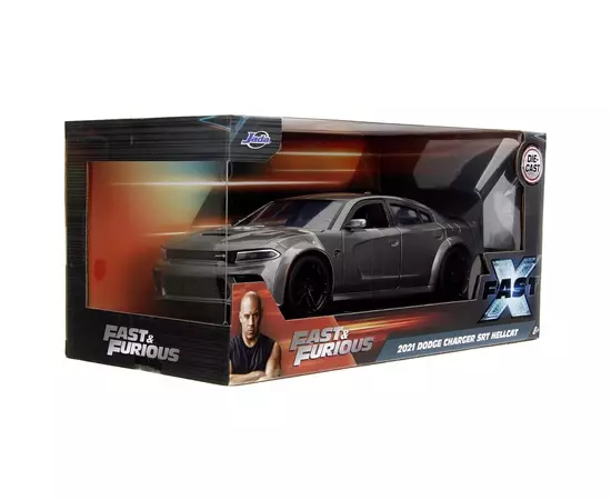 Машина Jada металева Форсаж Додж Чарджер (2021) 1:24 (253203085), зображення 9 Машина Jada металева Форсаж Додж Чарджер (2021) 1:24 (253203085), зображення 9