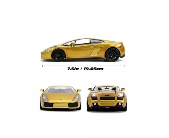 Машина Jada металева Форсаж Ламборгіні Галлардо (2021) 1:24 (253203089), зображення 6